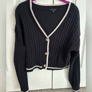 Black and White Sweater